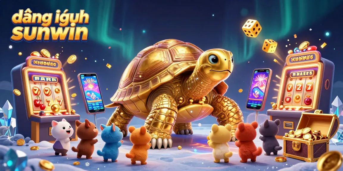 Experience đăng nhập sunwin through an engaging scene of joyous players and vibrant casino elements.